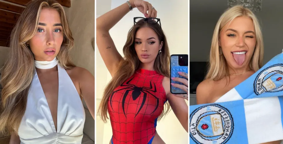 Wunderschöne OnlyFans Mädchen in Sommer-Outfit am Strand